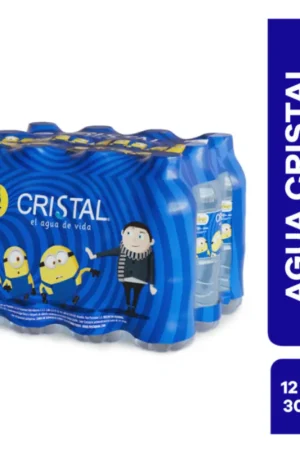 Agua Cristal x300ml c-u pague 10 lleve 12 Certificato