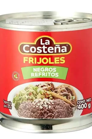 Frijoles La Costeña Negros Refritos X 400g Garanzia Inclusa