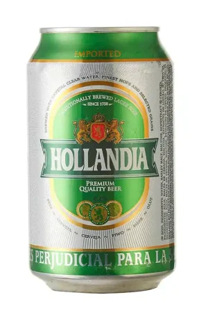 Cerveza hollandia lata x330ml Solo Oggi