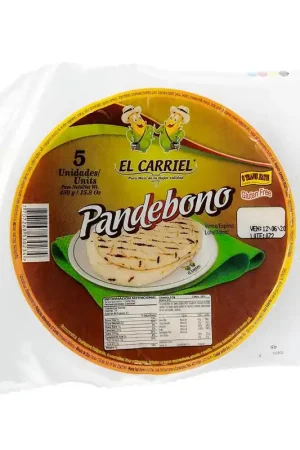 Arepas El Carriel Pandebono sin gluten x5und x450g Promozione Esclusiva