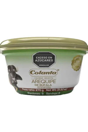Arequipe Colanta de búfala x270g Direttamente Dal Produttore