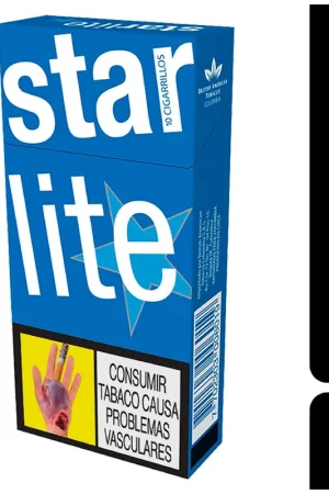 Cigarrillo Starlite Azul Cajetilla x10 unidades Novità