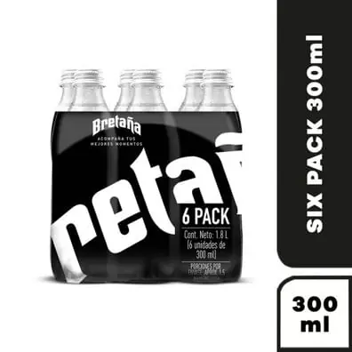 Agua carbonatada Bretaña x6 unidades x300ml c-u Miglior Prezzo