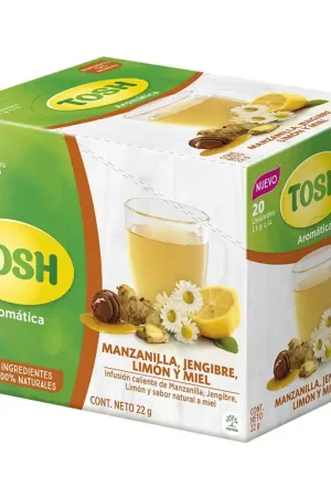 Aromatica Tosh manzanilla jengibre limón miel x20und x1,1g c\\u002Fu Direttamente Dal Produttore