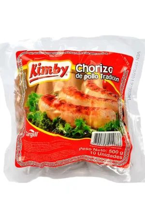 Chorizo de pollo Kimby tradicional x10und x500g Offerta