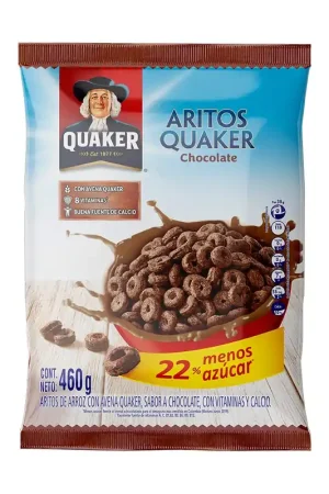 Cereal Aritos Quaker chocolate x460g Offerta Limitata