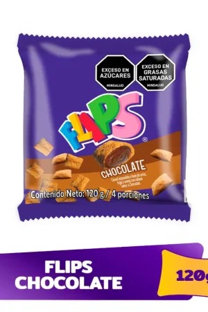 Cereal Flips chocolate bolsa x120g Nuovo Arrivo