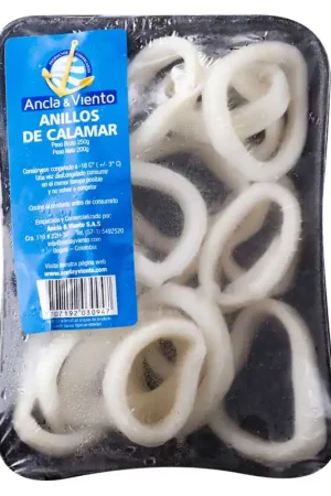 Anillos de calamar Ancla & Viento x 250 g Pagamento Sicuro