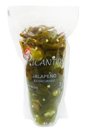 Ají jalapeño encurtido medio x 200gr All’Ingrosso
