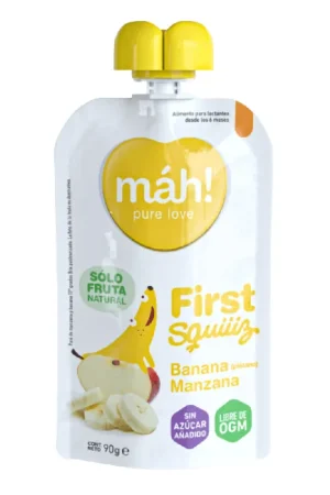 Compota Máh Banana Manzana 90g Promo Stagionale