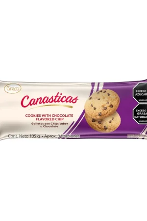 Acquista Ora Galletas Greco canasticas chips chocolate x105g
