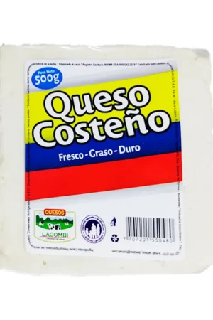 Bloque De Queso Costeño X 500g Ordine In Blocco