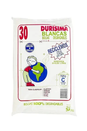 Bolsa Durisima blanca 51x76cm x 30und Novità