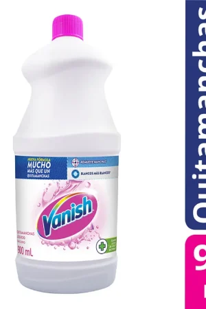 Quitamanchas Vanish Líquido Blanco 900 ml Autentico