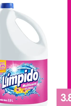Artigianale Blanqueador multiusos Límpido floral x3800ml
