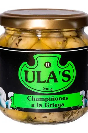 Champiñones A La Greca Ulas x 250G Ultime Pezzi