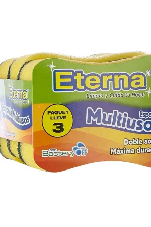 Acquista Ora Esponja multiusos doble acción eterna pague 1 y lleve 3