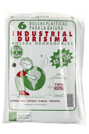 Bolsa bio industrial Durisima 65x100cm x 6 A Buon Prezzo