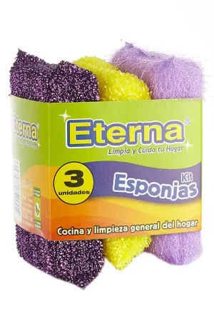 Combo ahorro de esponjas x 3 unds Non Perdere