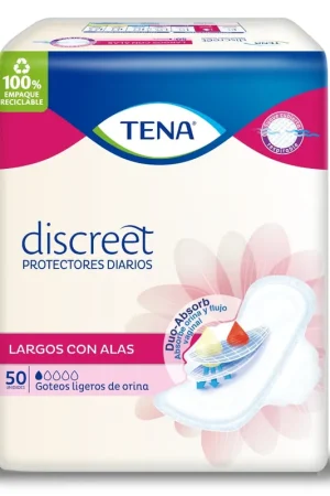 Affare Protector Tena Discreet largo con alas x50und