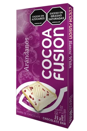 Chocolate Cocoa Fusión Arandano Blanco Barra x 60 g Affare