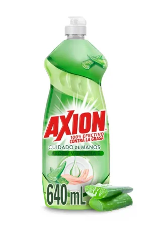 Compra Online Lavaplatos Liquido Axion Aloe 640 ml