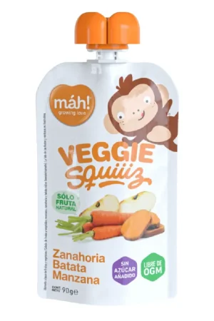 Compota Máh Zanahoria Batata Manzana 90g Di Marca