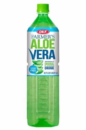 Bebida Okf Farmers aloe vera original sin azúcar x 1.5 lt Garanzia Inclusa