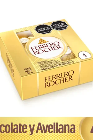 Bestseller Bombón Ferrero Rocher x4 Und x50grs