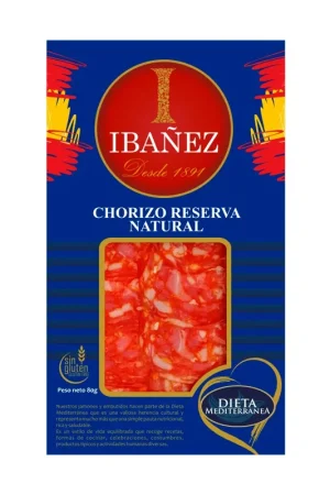 Chorizo Ibañez Natural x 80 G Compra Online