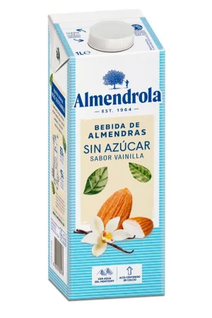 Bebida de almendras Almendrola vainilla sin azúcar x1L Nuova Collezione