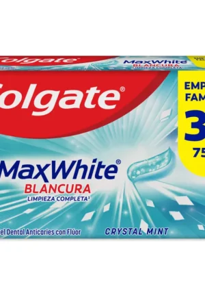 Compra Adesso Crema Dental Colgate Max White Complete Clean x3 Und x75ml