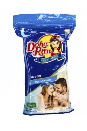 Arepas Doña Rita Media Noche con queso mozzarella x400g Saldi