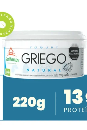 Yogurt griego San Martín natural x220g Prezzo Basso