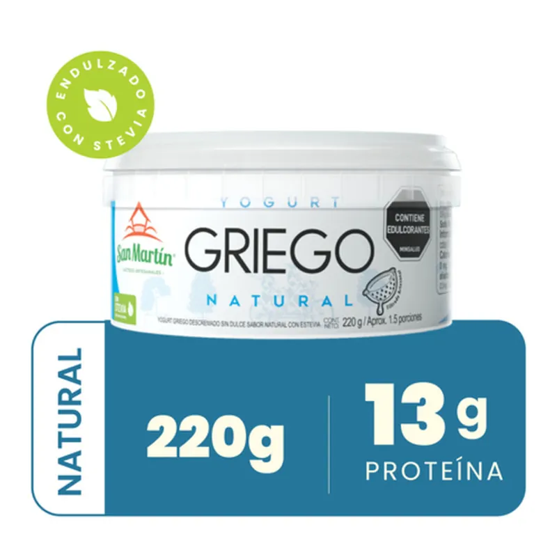 Yogurt griego San Martín natural x220g Prezzo Basso