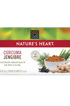 Compra Oggi Stesso Té Nature's Heart curcuma jengibre x30g