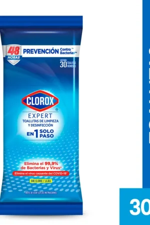 Artigianale Toallitas Desinfectantes Clorox Expert Fresco Flowpack x30und