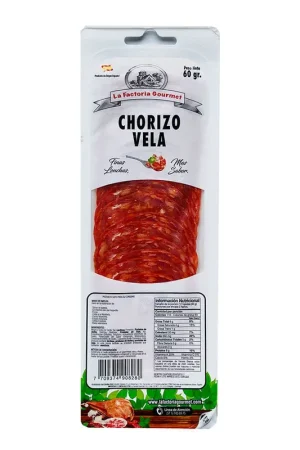 Chorizo La Factoria Gourmet vela x60g Saldi