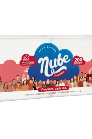Affare Servilletas Nube Doblada En 4 X 200 Unidades