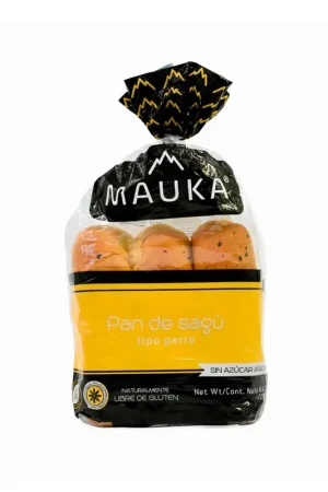 Ultimissimo Modello Pan Mauka sagu tipo perro sin gluten x280g