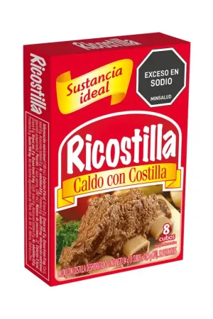 Caldo con costilla Ricostilla cubos x8und x84g Vendita Finale