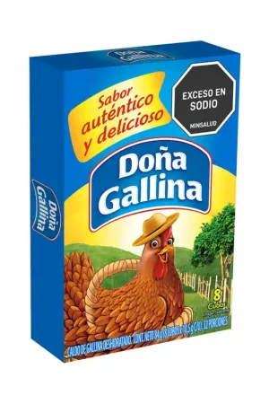 Caldo de gallina Doña Gallina cubos x8und x84g Prezzo Di Fabbrica