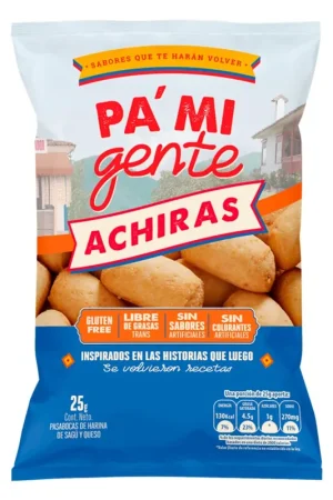 Bestseller Achiras Pa mi gente x25g