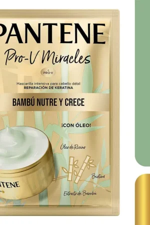 Compra Online Mascarilla Intensiva Pantene Pro-V Miracles Bambú Nutre & Crece x30ml