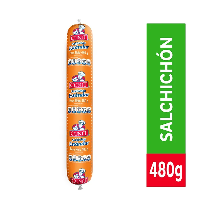 Certificato Salchichón de pollo Cunit x480g