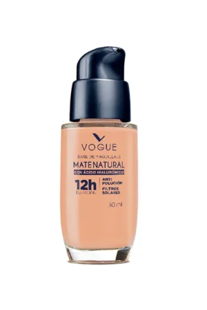 Base líquida Vogue Mate Natural tono arena x30ml Offerta