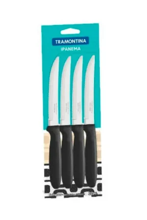 Consegna Rapida Set x 12 Cuchillos 5" Asado Ipanema / Tramontina