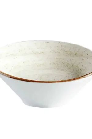 Bowl Inclinado 532 ml Beige Línea Artisan / Corona Prezzo Basso