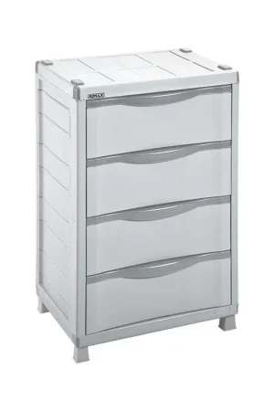 Armario Cajonero Barú Gris Claro / Rimax Più Venduto
