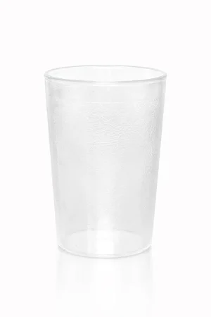 Moderno Vaso Cristal Arenado 8 onz Policarbonato / Persal